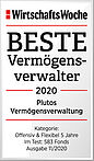 Beste Vermögensverwalter 2020 Plutos Vermögensverwaltung AG