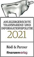 Transparenter Bulle 2021